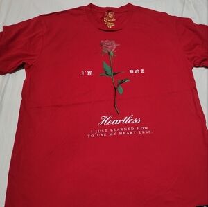Heartless Red Graphic Tee